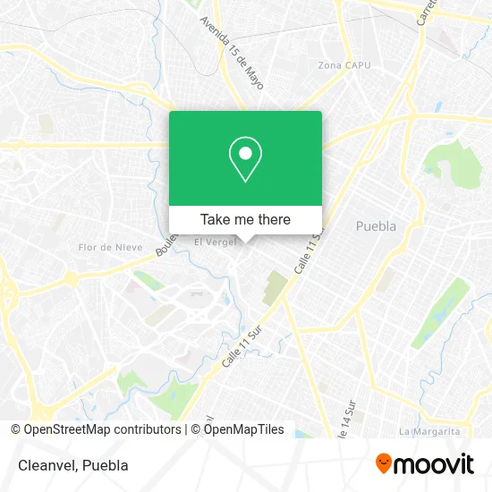 Cleanvel map