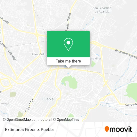 Extintores Fireone map