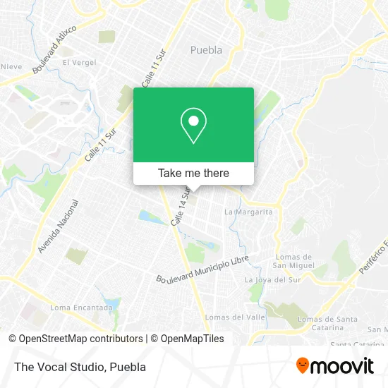 The Vocal Studio map