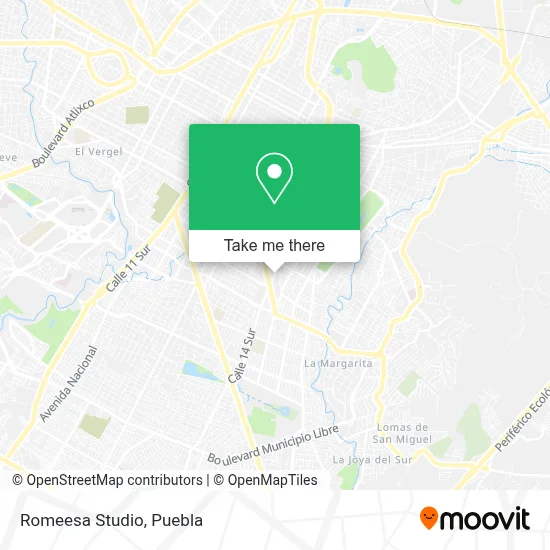 Romeesa Studio map