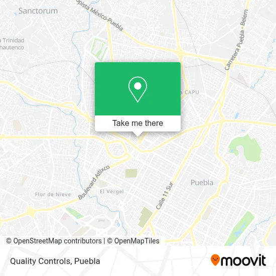 Quality Controls map