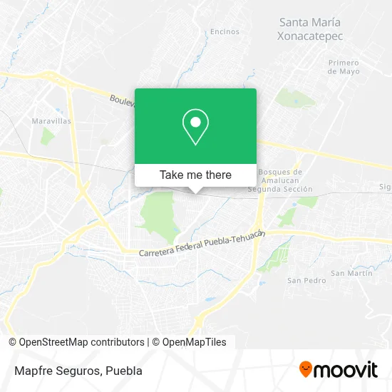Mapfre Seguros map