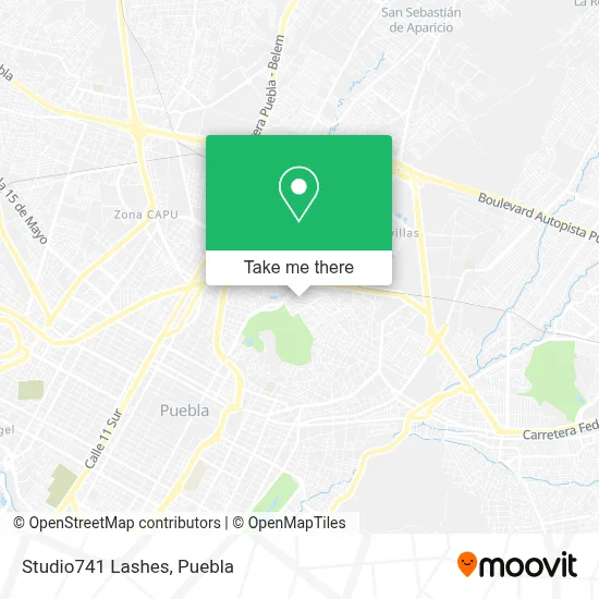 Studio741 Lashes map