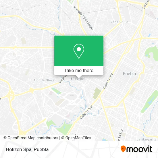 Holizen Spa map