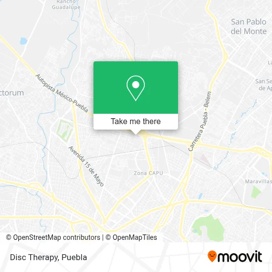 Disc Therapy map