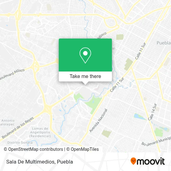Sala De Multimedios map