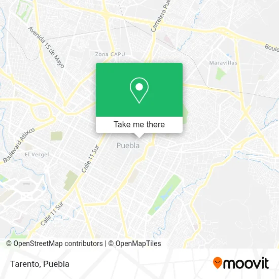 Tarento map