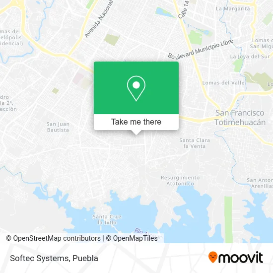 Softec Systems map