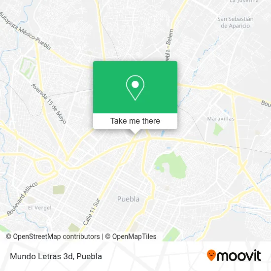 Mundo Letras 3d map