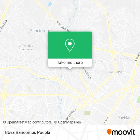 Bbva Bancomer map