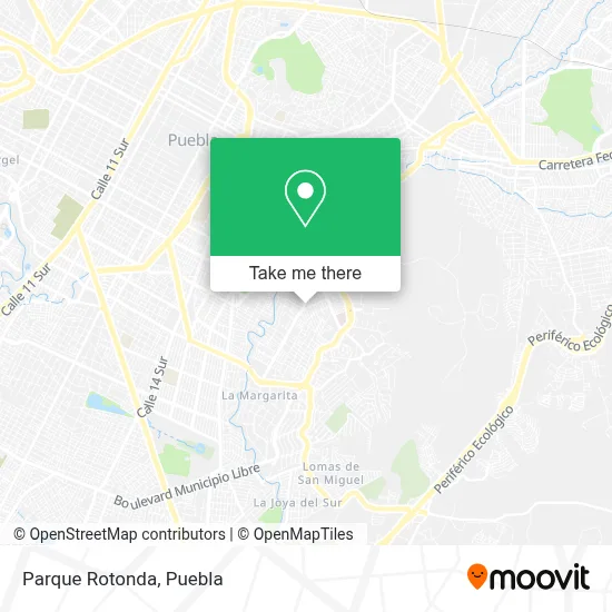Parque Rotonda map