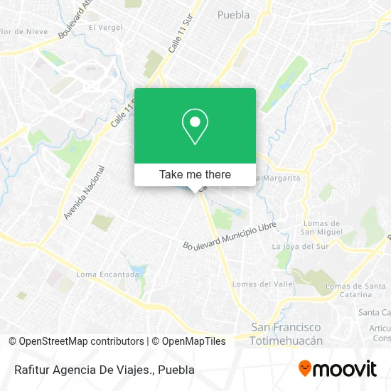 Rafitur Agencia De Viajes. map