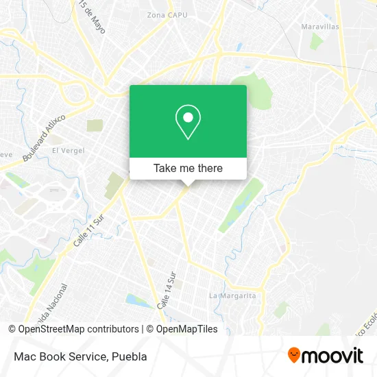 Mac Book Service map