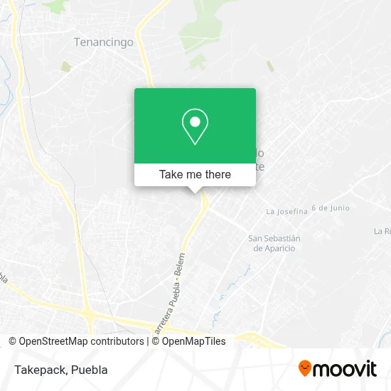 Takepack map