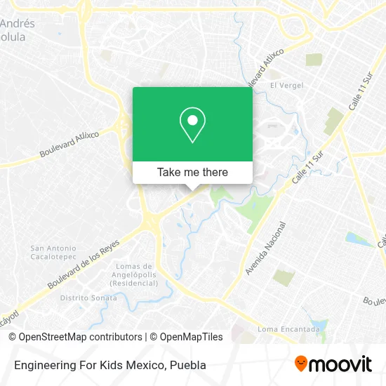 Engineering For Kids Mexico map