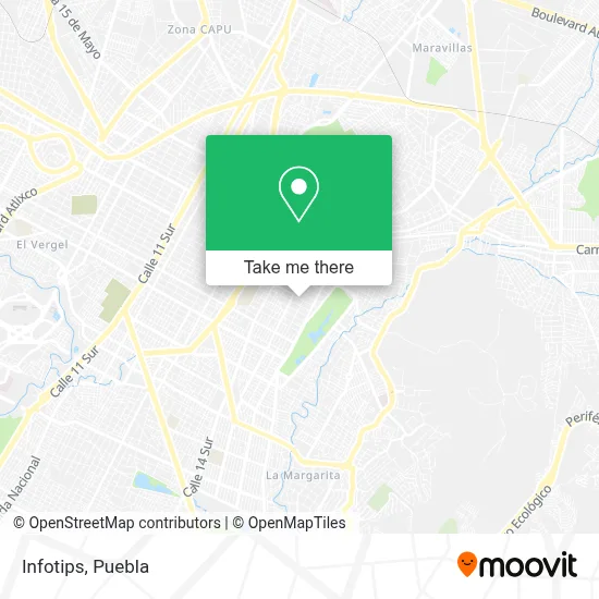 Infotips map