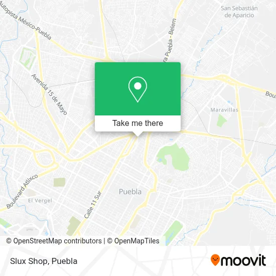 Slux Shop map