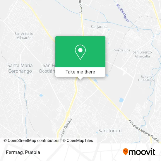 Fermag map