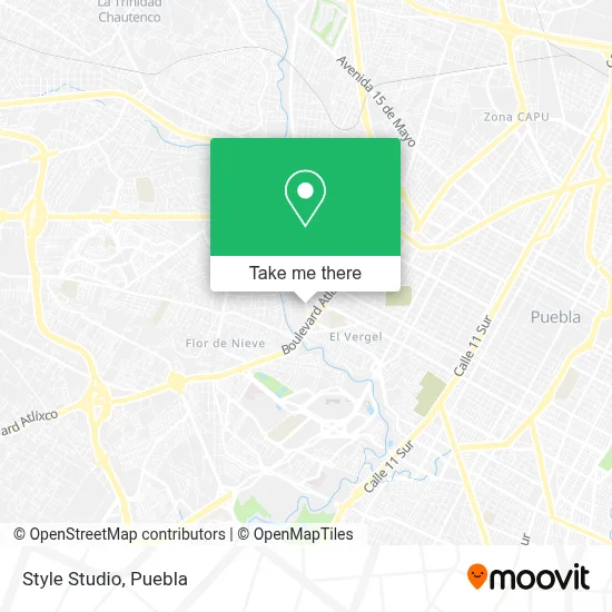 Style Studio map