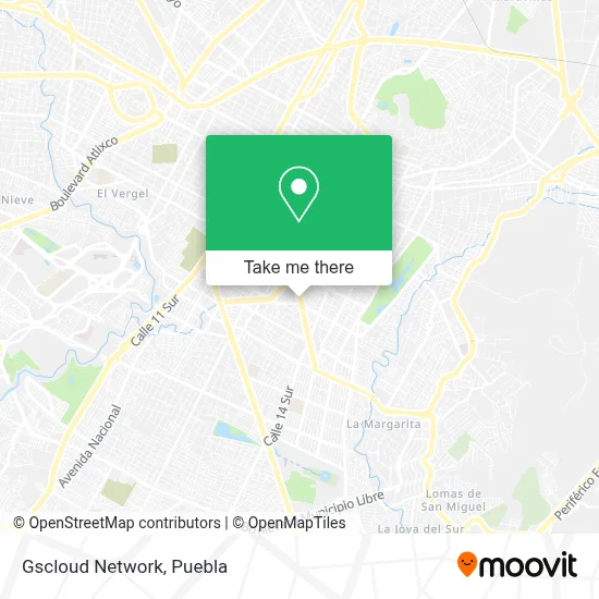 Gscloud Network map
