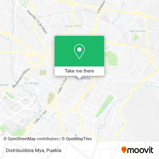 Distribuidora Mya map