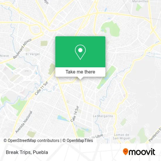 Break Trips map