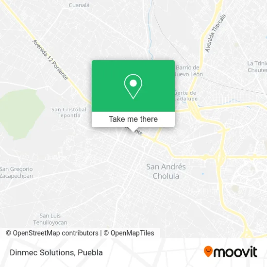 Dinmec Solutions map