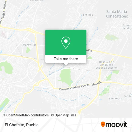 El Chefcito map