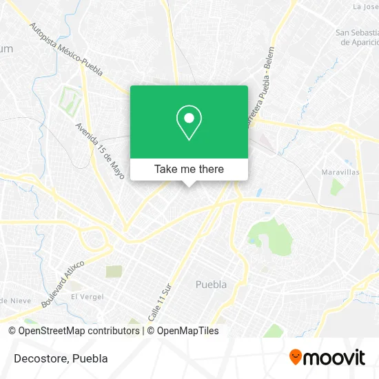 Decostore map