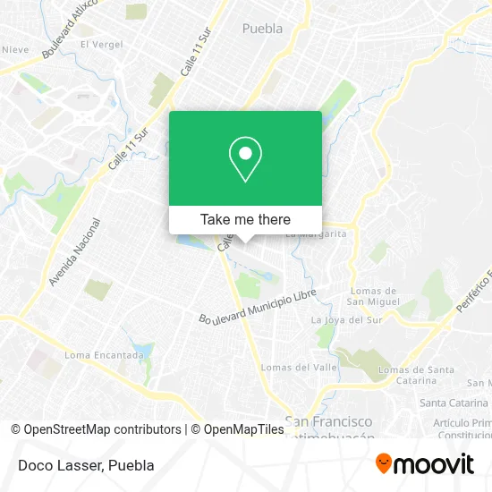 Doco Lasser map