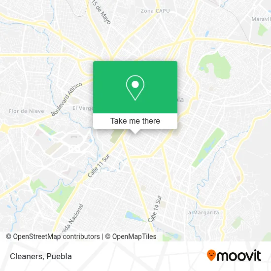 Cleaners map