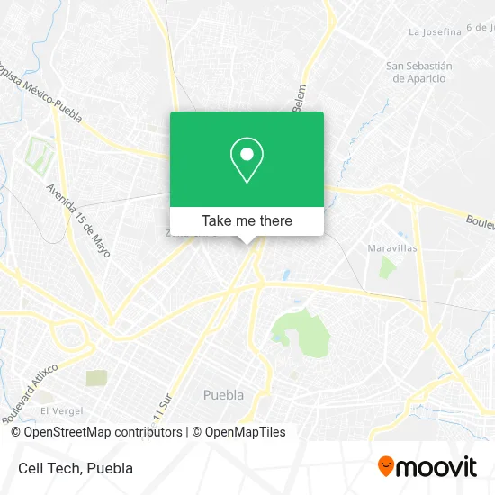 Cell Tech map