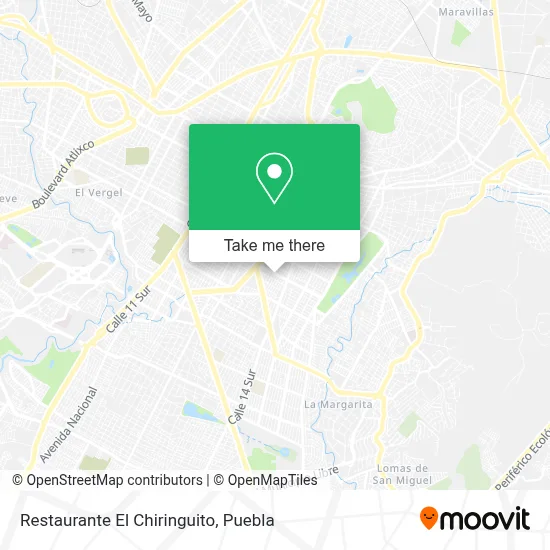 Restaurante El Chiringuito map
