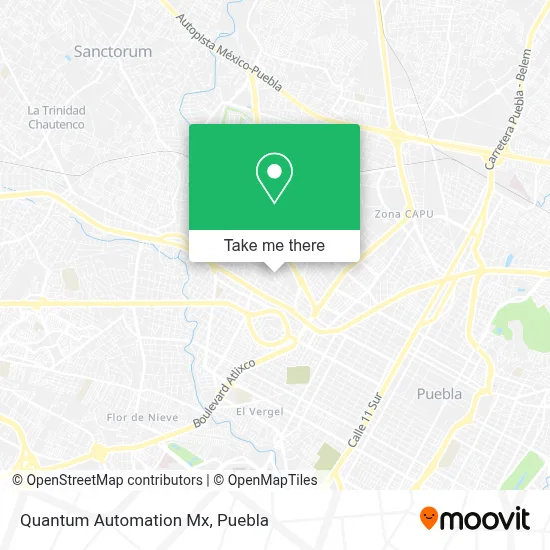 Quantum Automation Mx map
