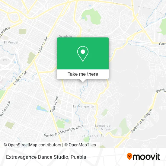 Extravagance Dance Studio map