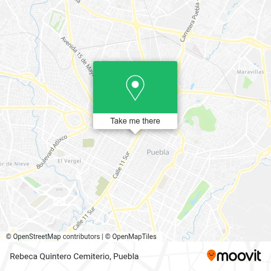 Rebeca Quintero Cemiterio map