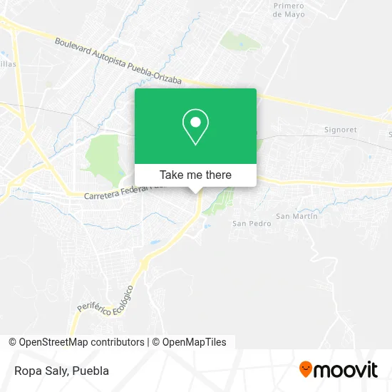 Ropa Saly map