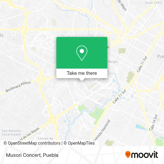 Musori Concert map