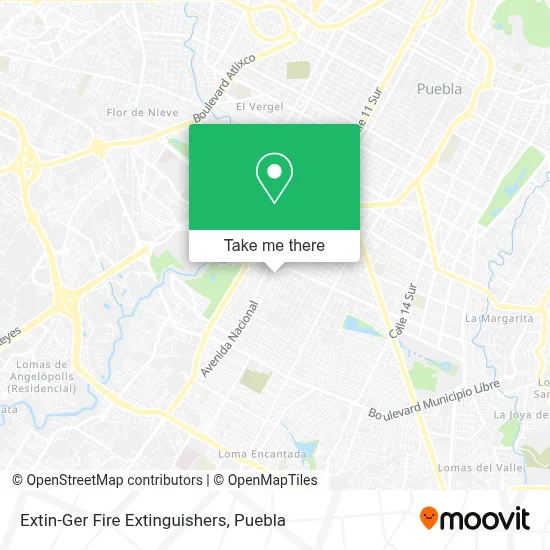 Extin-Ger Fire Extinguishers map