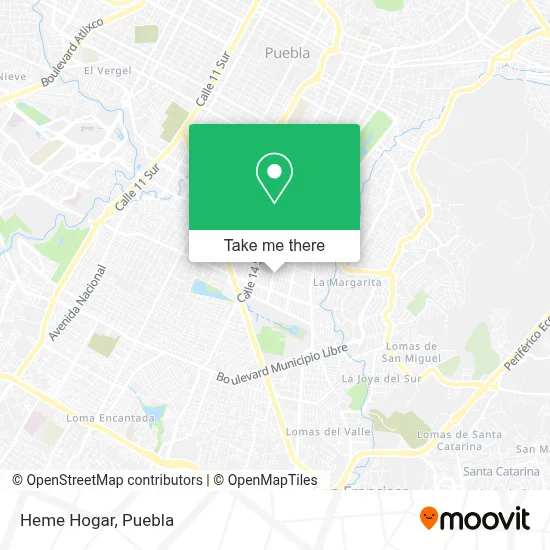 Heme Hogar map