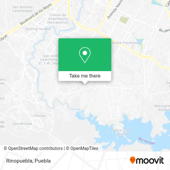 Rinopuebla map