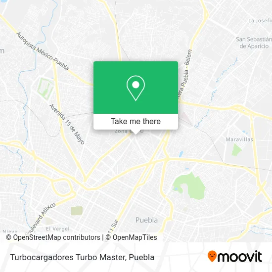 Turbocargadores Turbo Master map