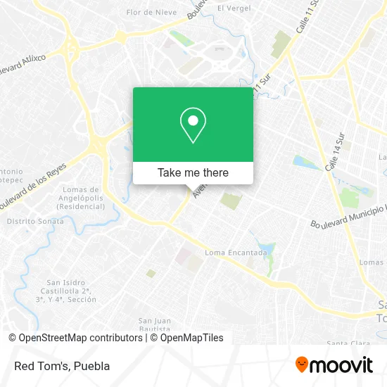 Red Tom's map