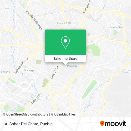 Al Sabor Del Chato map