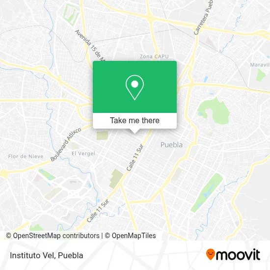 Instituto Vel map