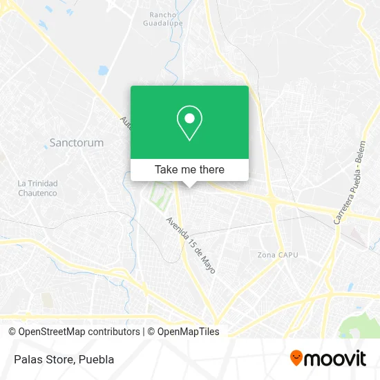 Palas Store map