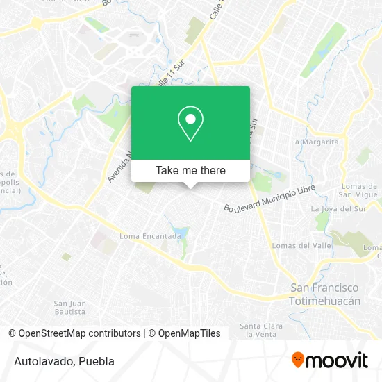 Autolavado map