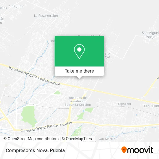 Compresores Nova map