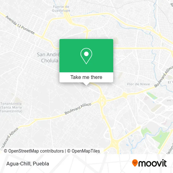 Agua-Chill map