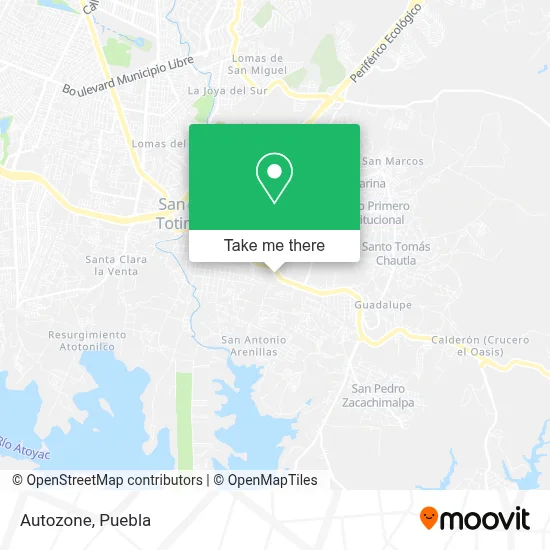 Autozone map